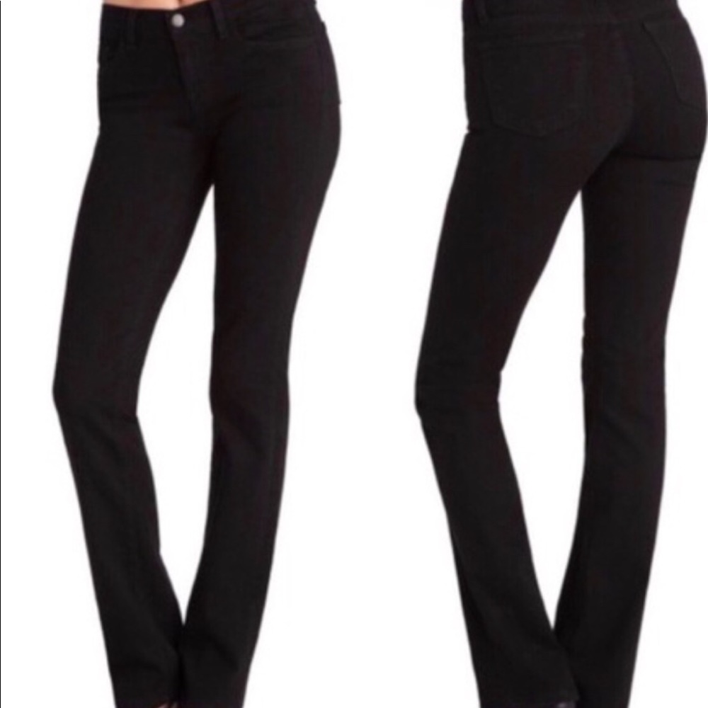 J Brand Straight Leg Style 805 BLACK